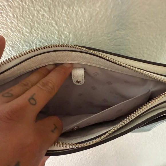 Kate Spade Mint Green and White Crossbody Bag - Picture 4 of 5